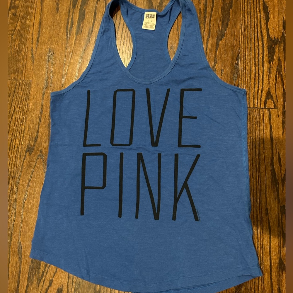 VS Pink Blue Tee - size M